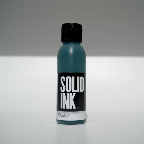 Solid Ink - Old Pigments - Green 7 - 2 oz