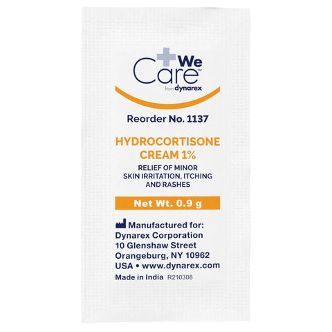 Hydrocortisone - 1% USP Cream Packet - 144 count