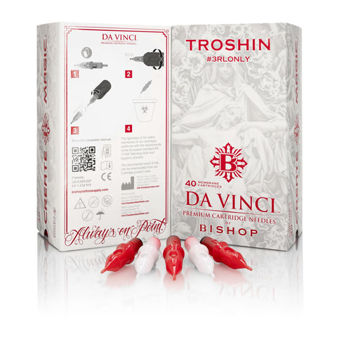 Da Vinci V2 Troshin - #3RLONLY Cartridges - 40pcs