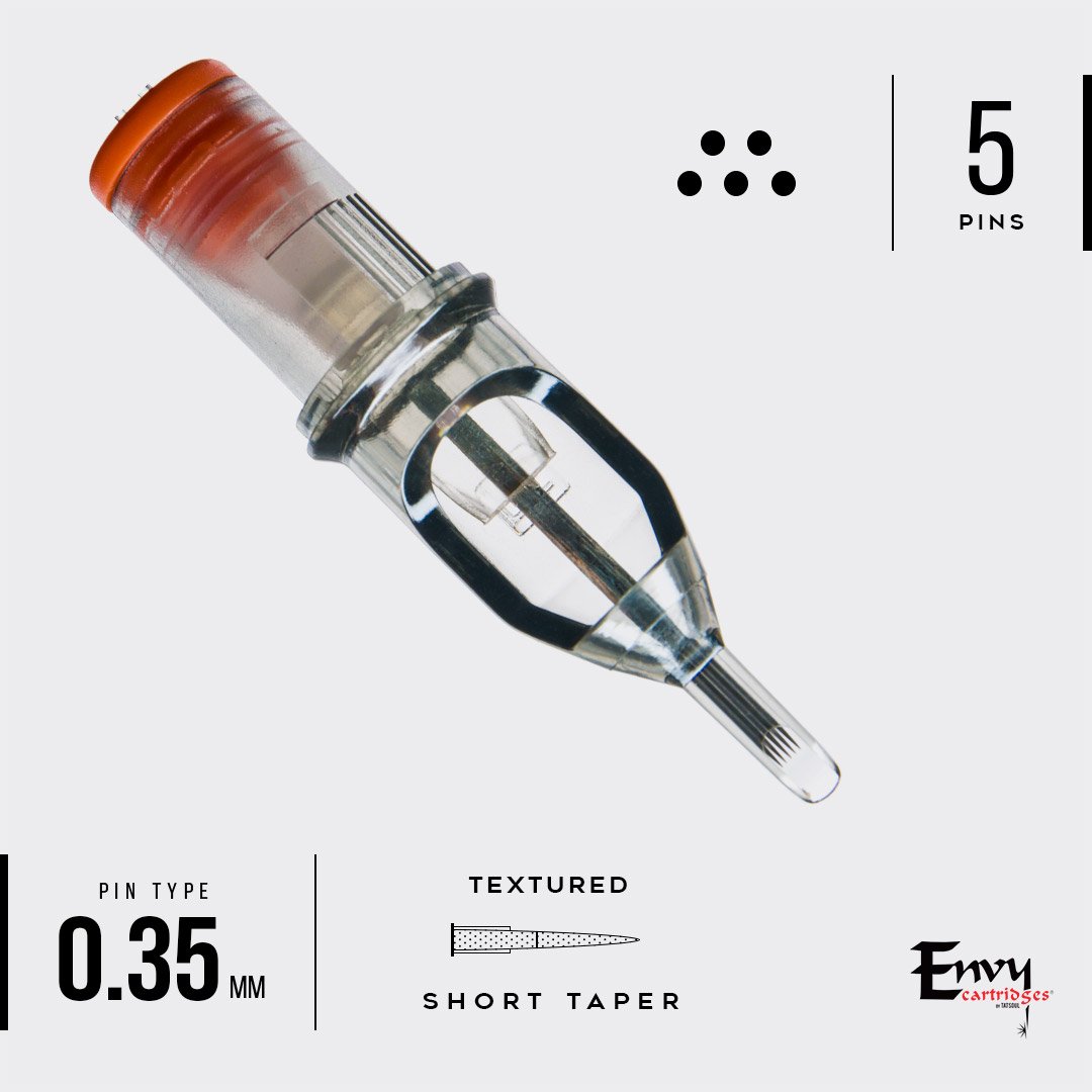 Envy Traditional Magnum Tattoo Cartridges (10 Pack)