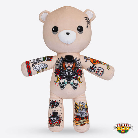 Stuffed Bear with Tattoos