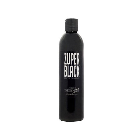 Intenze Ink Zuper Black Tattoo Ink - 12 oz.
