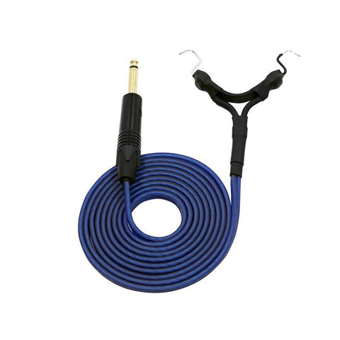 Blue Kingpin ZIPCORDS Clip Cord for tattoo machines.