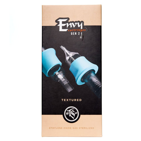 Envy Gen 2 Textured Round Liner Tattoo Needle Cartridges