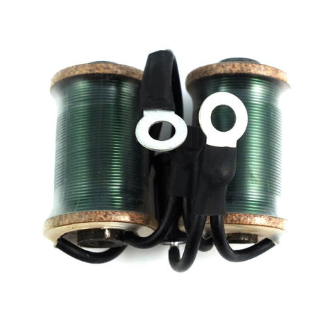 Green 1.25" 32mm 8 wrap coil clear heatshrink for tattoo machines