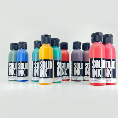 Shop Solid Ink Old Pigments set of Tattoo Ink online at TATSoul.