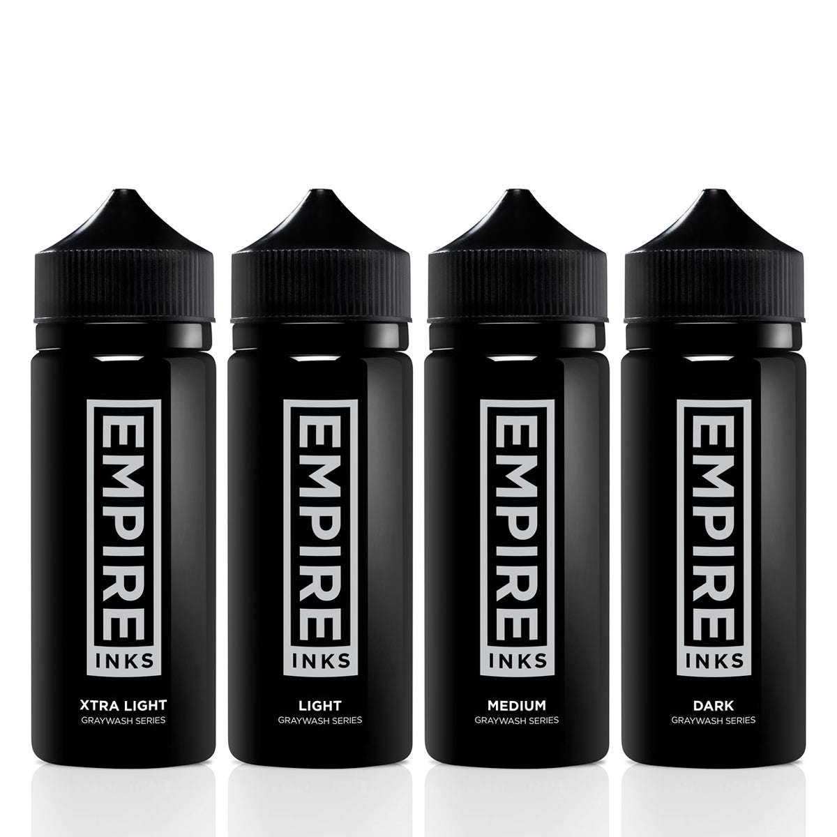 Shop the Empire Inks - 4-Stage Graywash Ink Set | TATSoul Shop the Empire Inks - 4-Stage Graywash Ink Set | TATSoul
