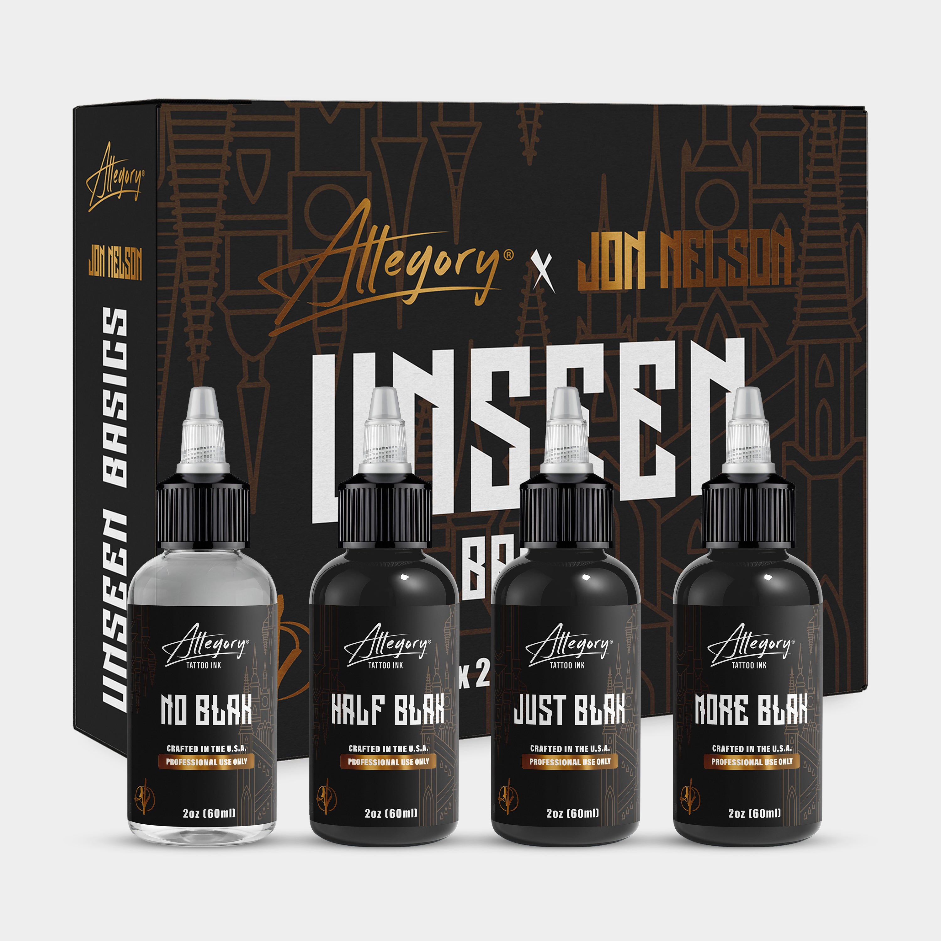 Allegory Ink Jon Nelson Unseen Basics Set