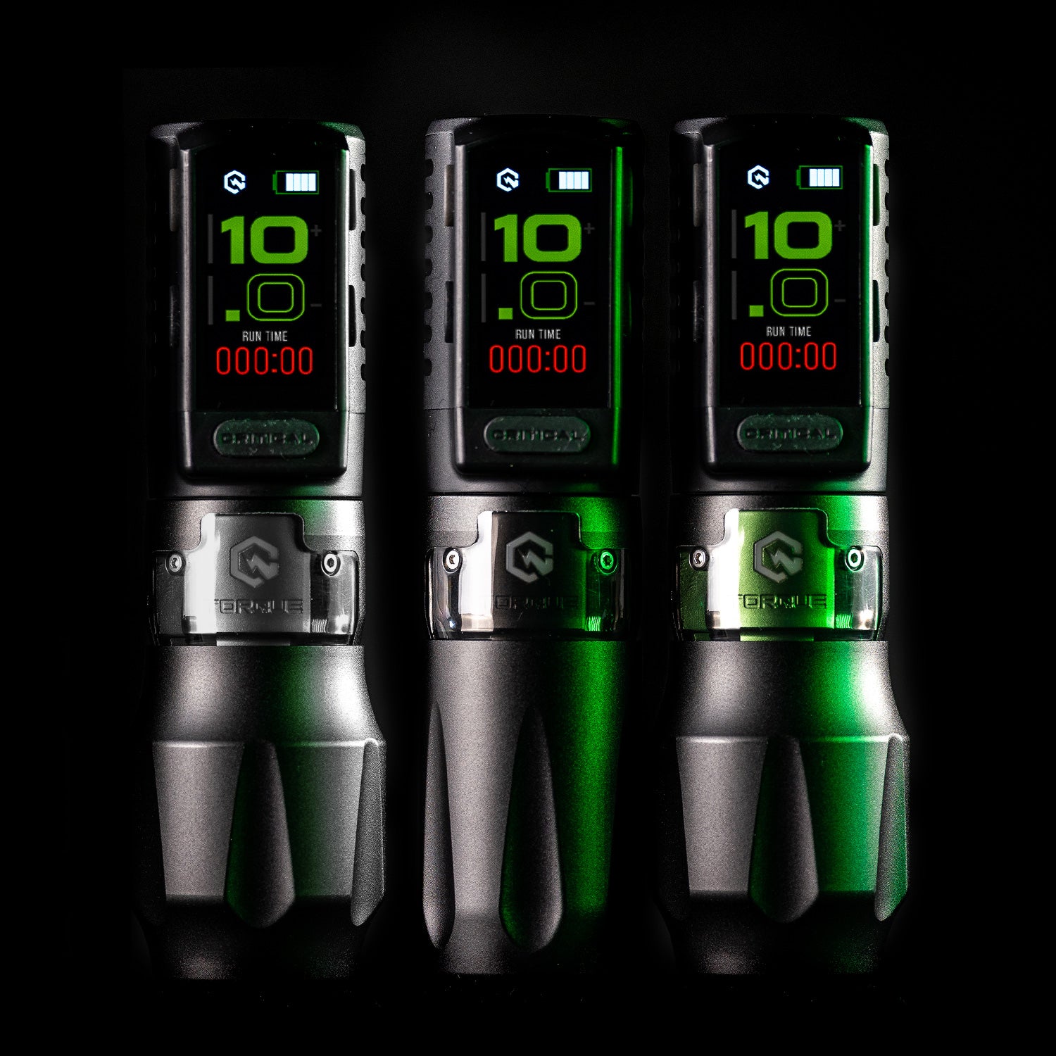 タトゥーマシン CRITICAL TORQUE フルセット 4.2mmストローク CRITICAL TORQUE PEN MACHINE | 4.2mm-FULL SET | FLAG TATTOO