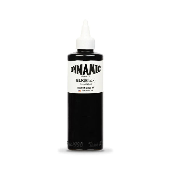 Dynamic Ink Tattoo Ink - 8 oz. - Dynamic Black
