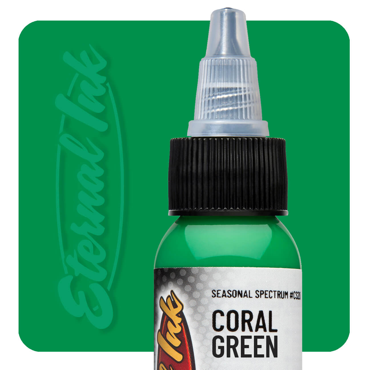 Eternal Ink Seasonal Spectrum - Coral Green Tattoo Ink