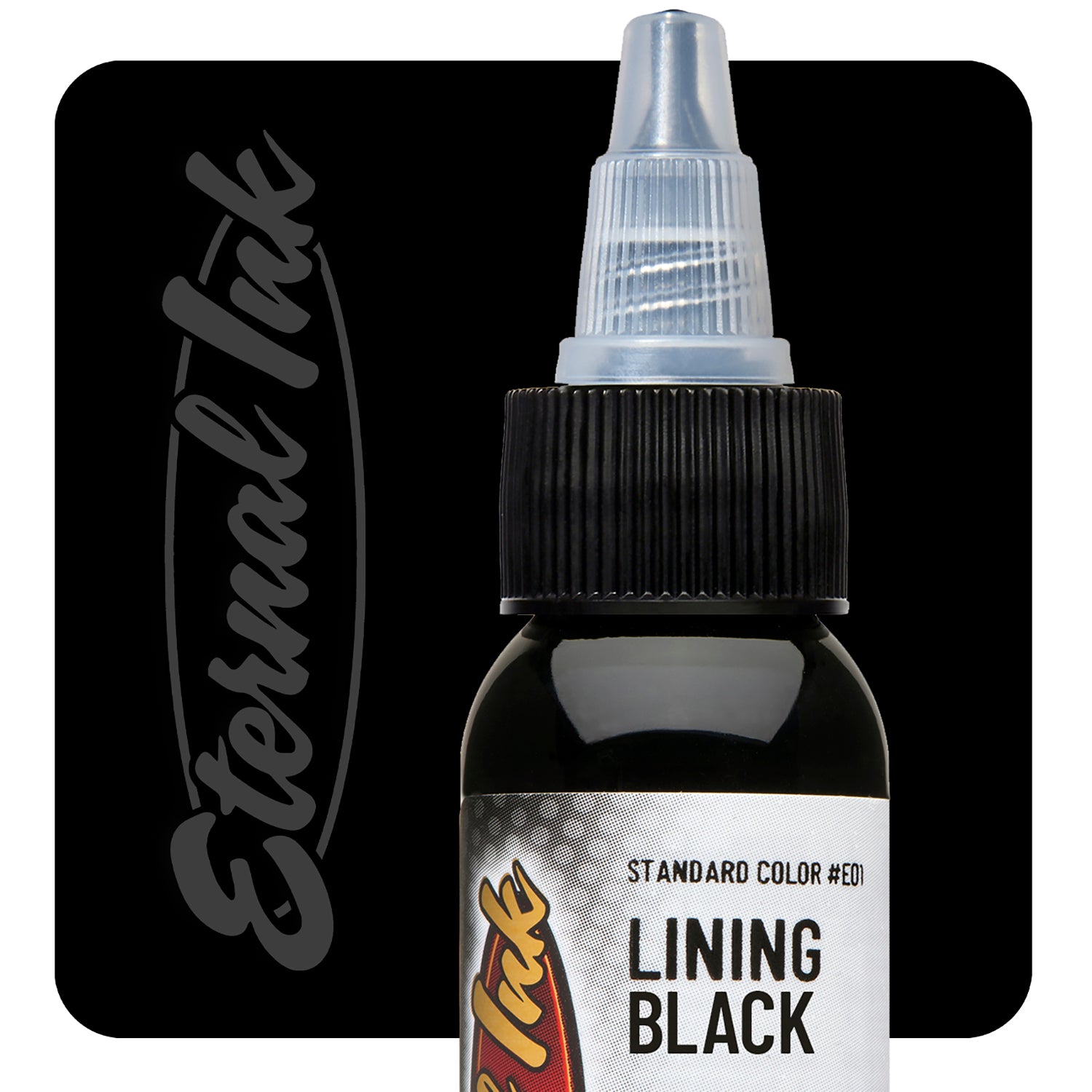 Intenze Lining Black Tattoo Ink Kit (4 oz)