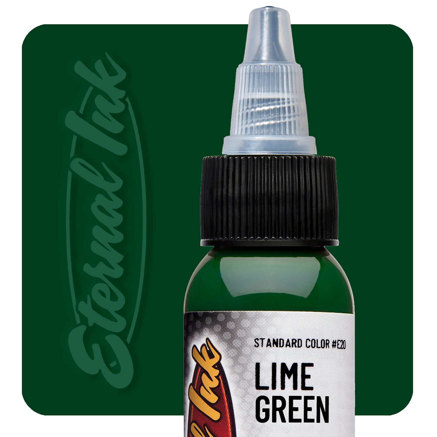 Eternal Ink - Lime Green Vegan Tattoo Ink