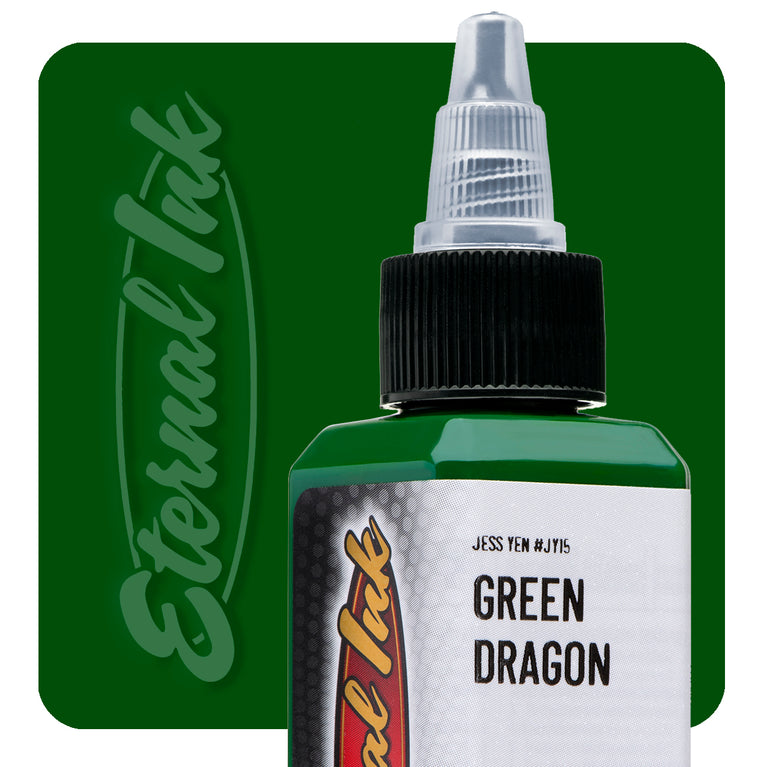 Eternal Ink Jess Yen - Green Dragon Tattoo Ink