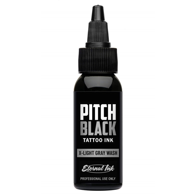 Eternal Ink - Pitch Black - Gray Wash Extra Light