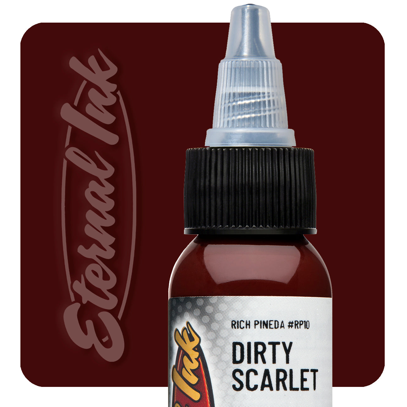 Eternal Ink Rich Pineda - Dirty Scarlet Tattoo Ink 1oz