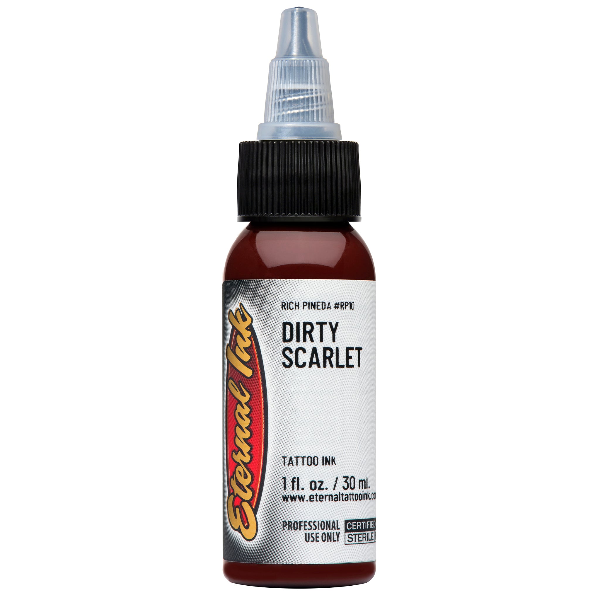 Eternal Ink Rich Pineda - Dirty Scarlet Tattoo Ink 1oz
