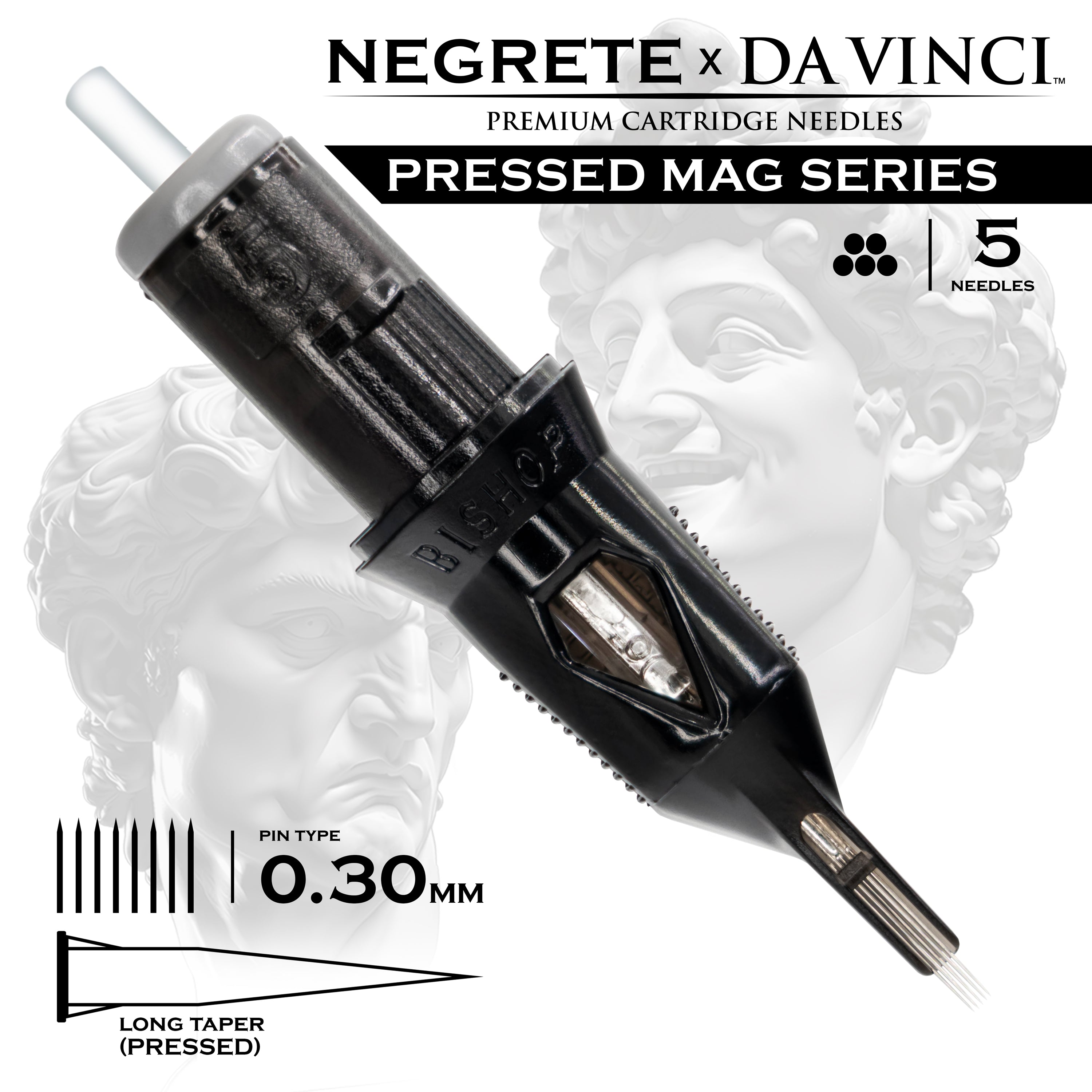 Bishop Da Vinci V2 Cartridges - Freddy Negrete Pressed Magnum