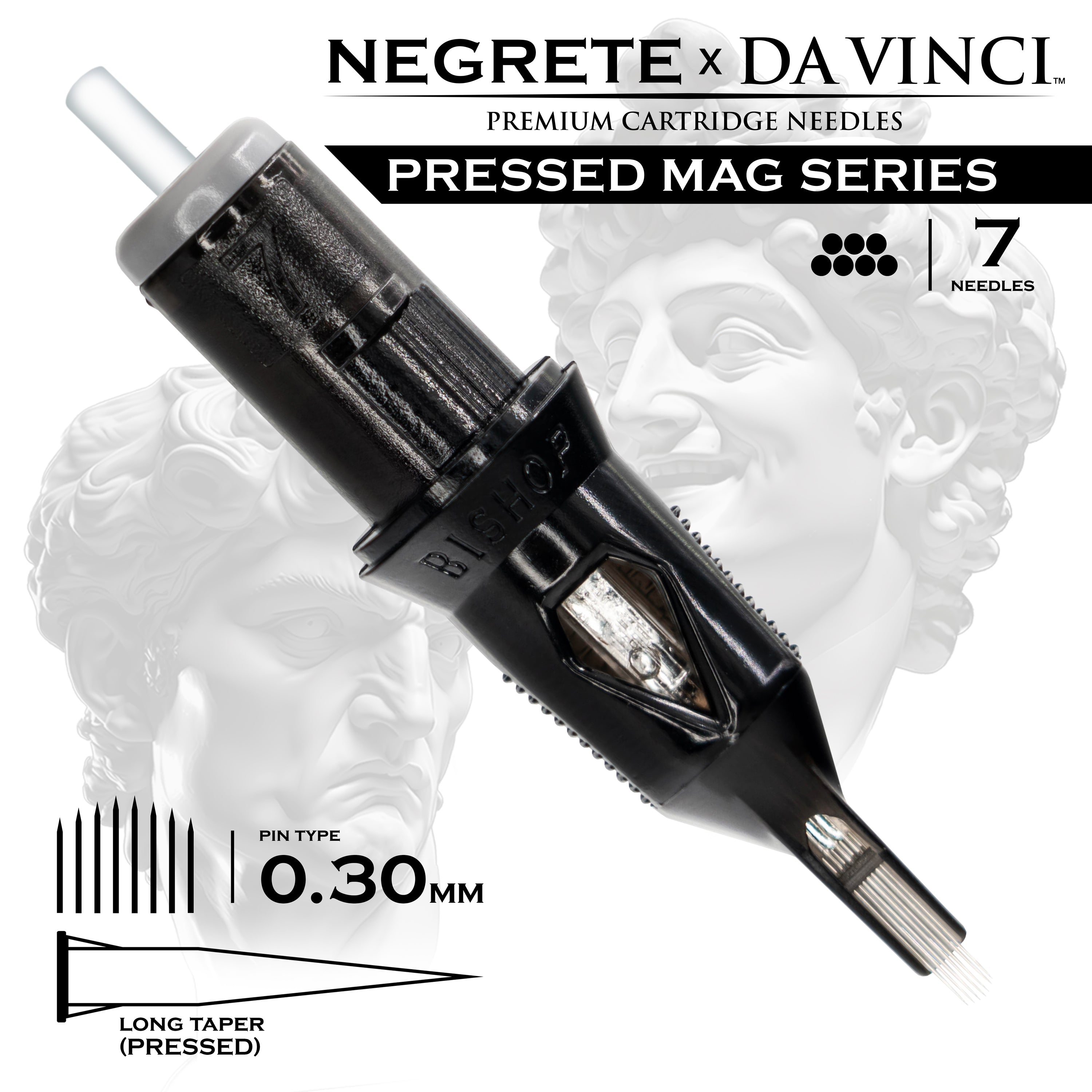 Bishop Da Vinci V2 Cartridges - Freddy Negrete Pressed Magnum