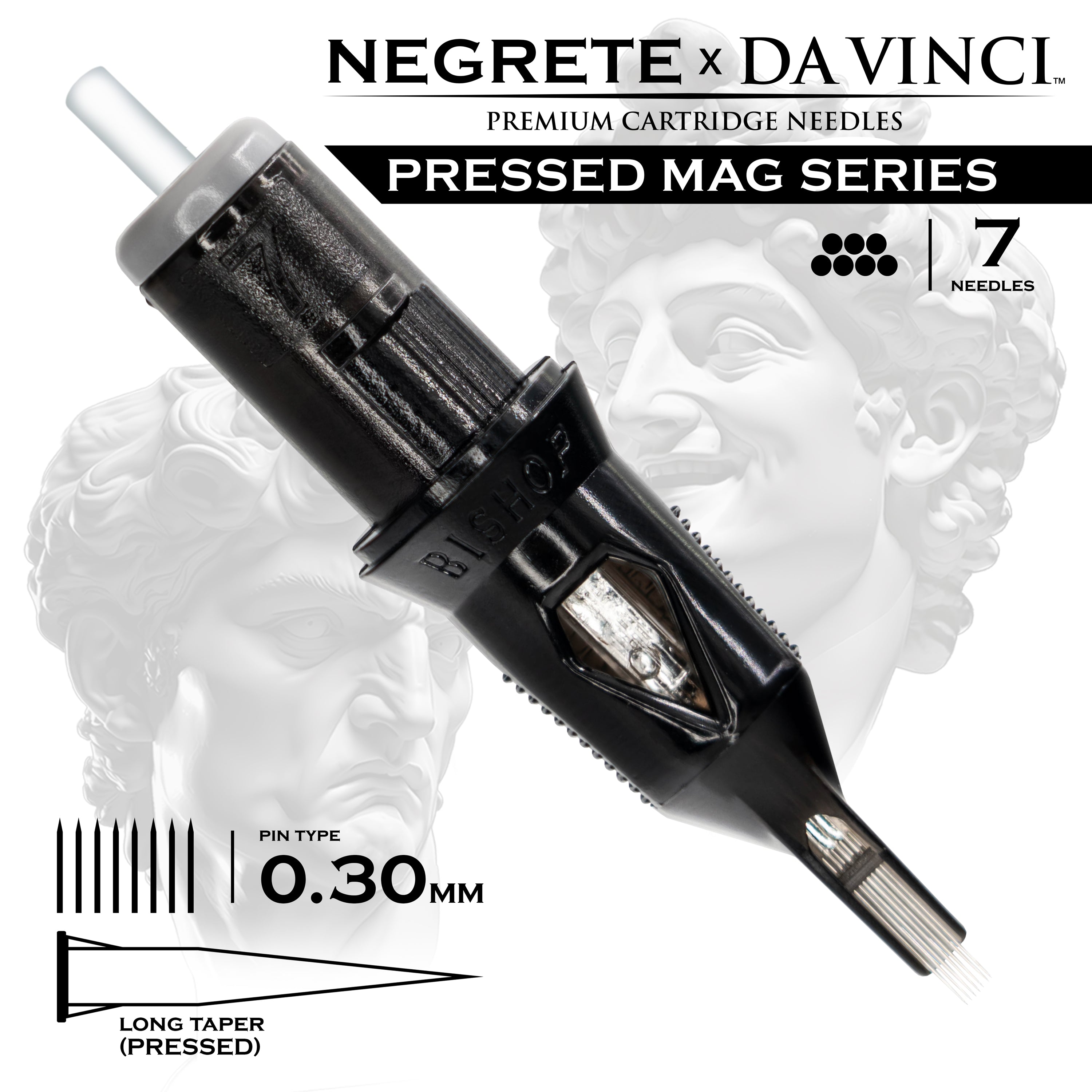 Bishop Da Vinci V2 Cartridges - Freddy Negrete Pressed Magnum