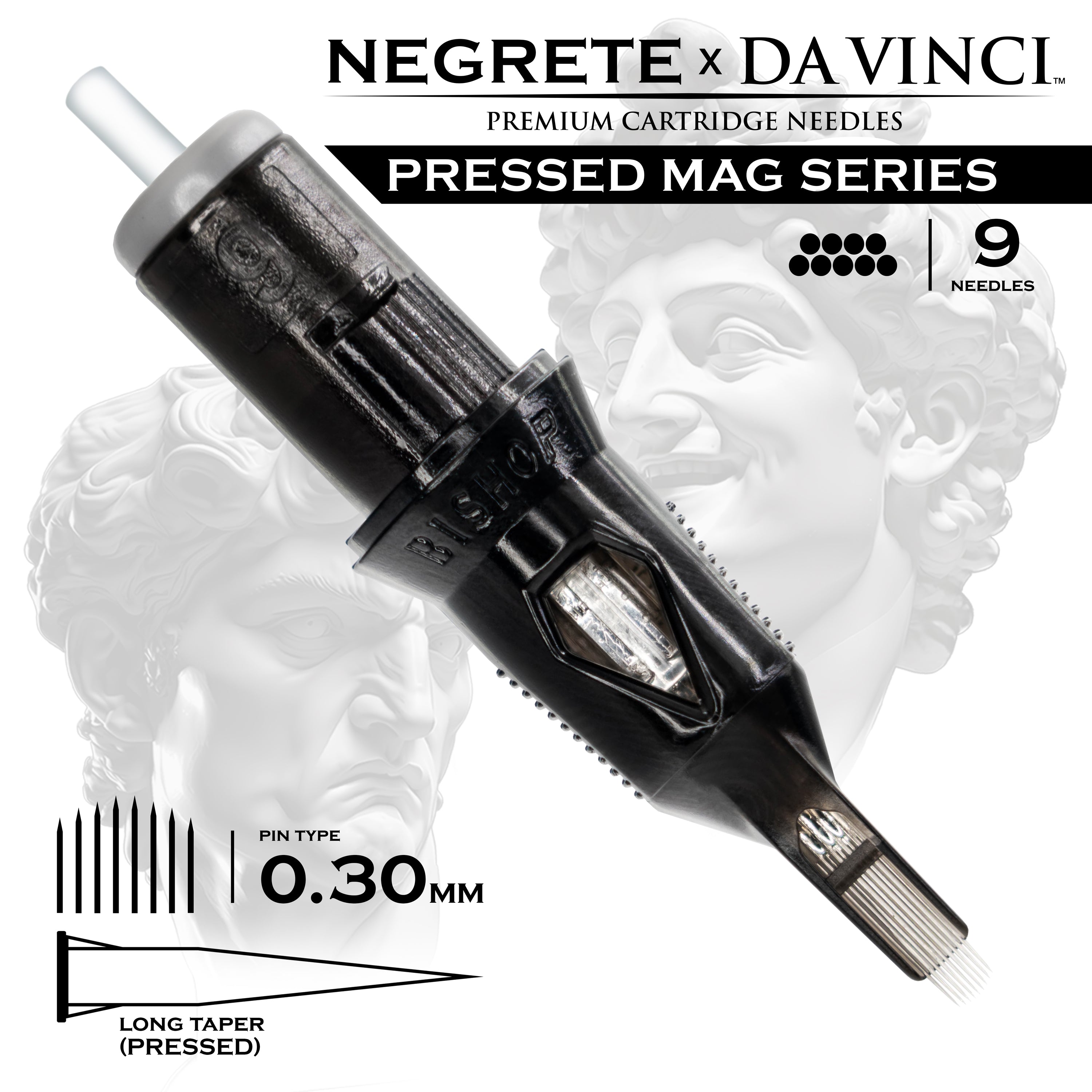 Bishop Da Vinci V2 Cartridges - Freddy Negrete Pressed Magnum