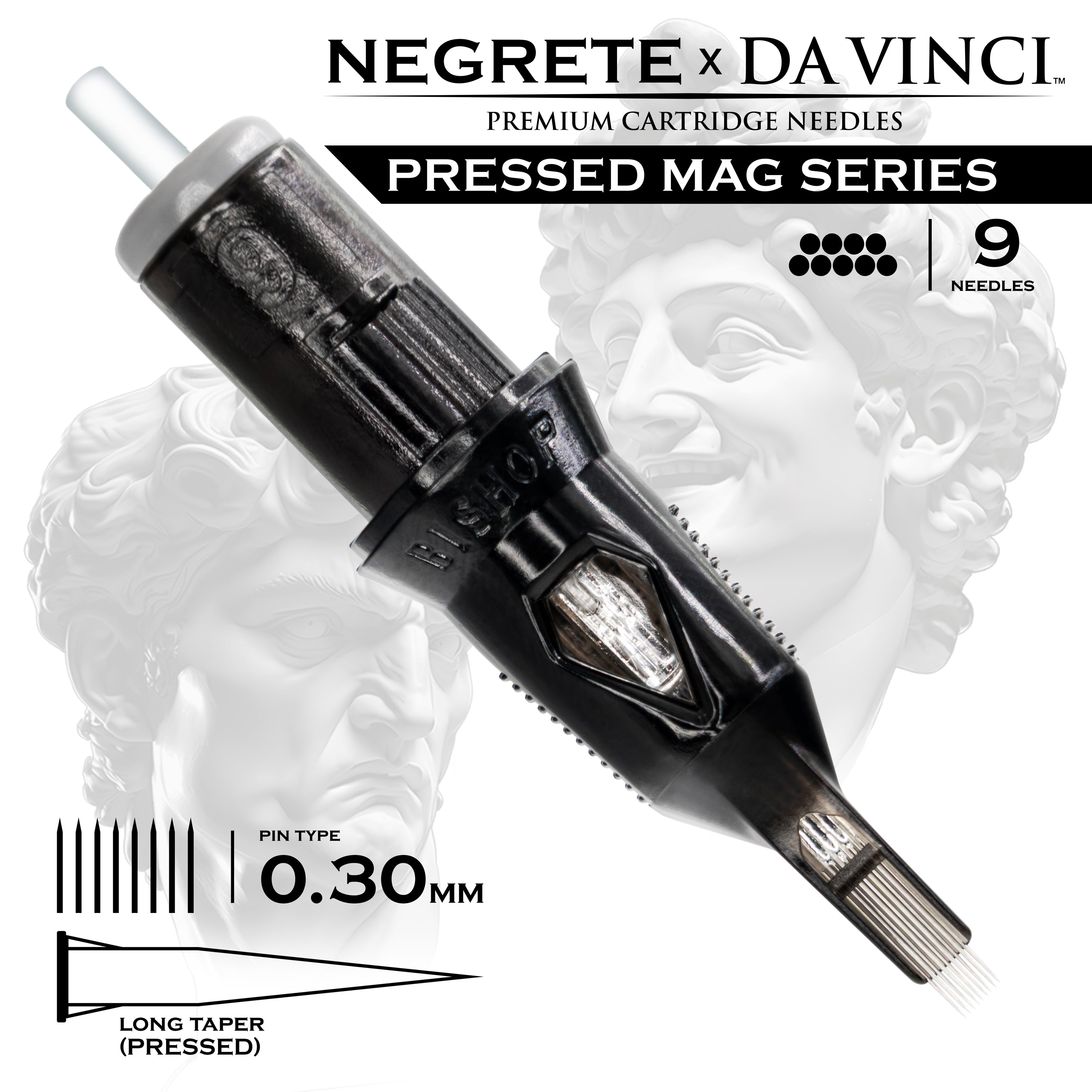 Bishop Da Vinci V2 Cartridges - Freddy Negrete Pressed Magnum