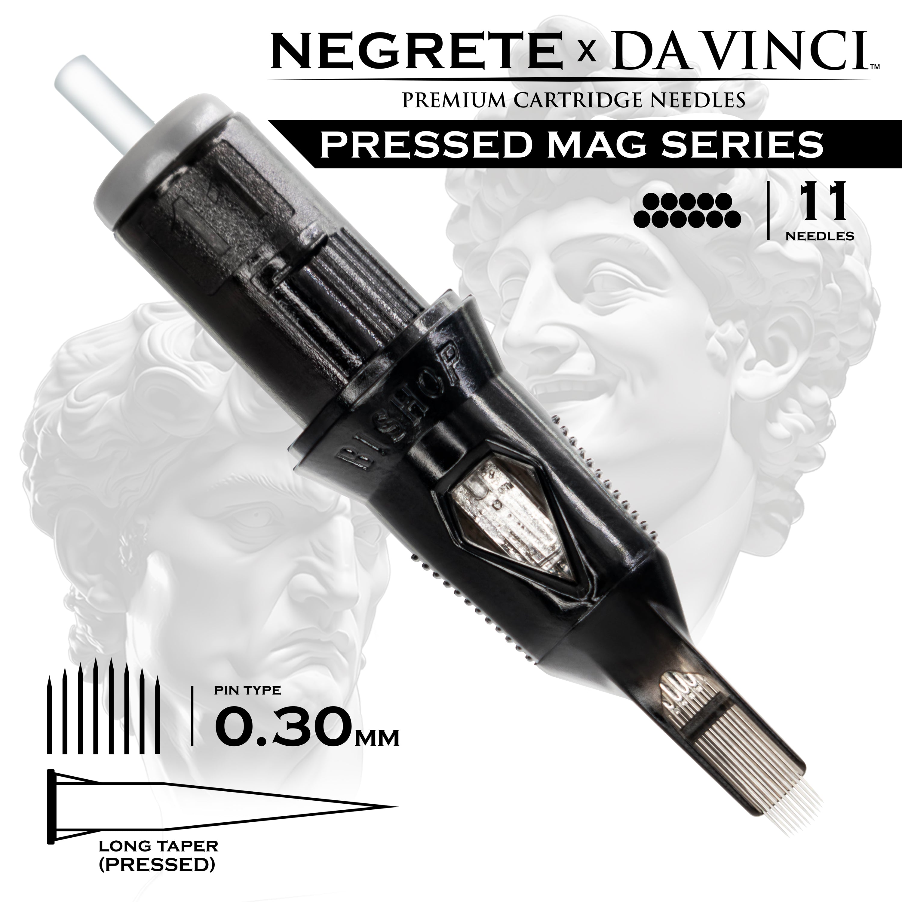 Bishop Da Vinci V2 Cartridges - Freddy Negrete Pressed Magnum
