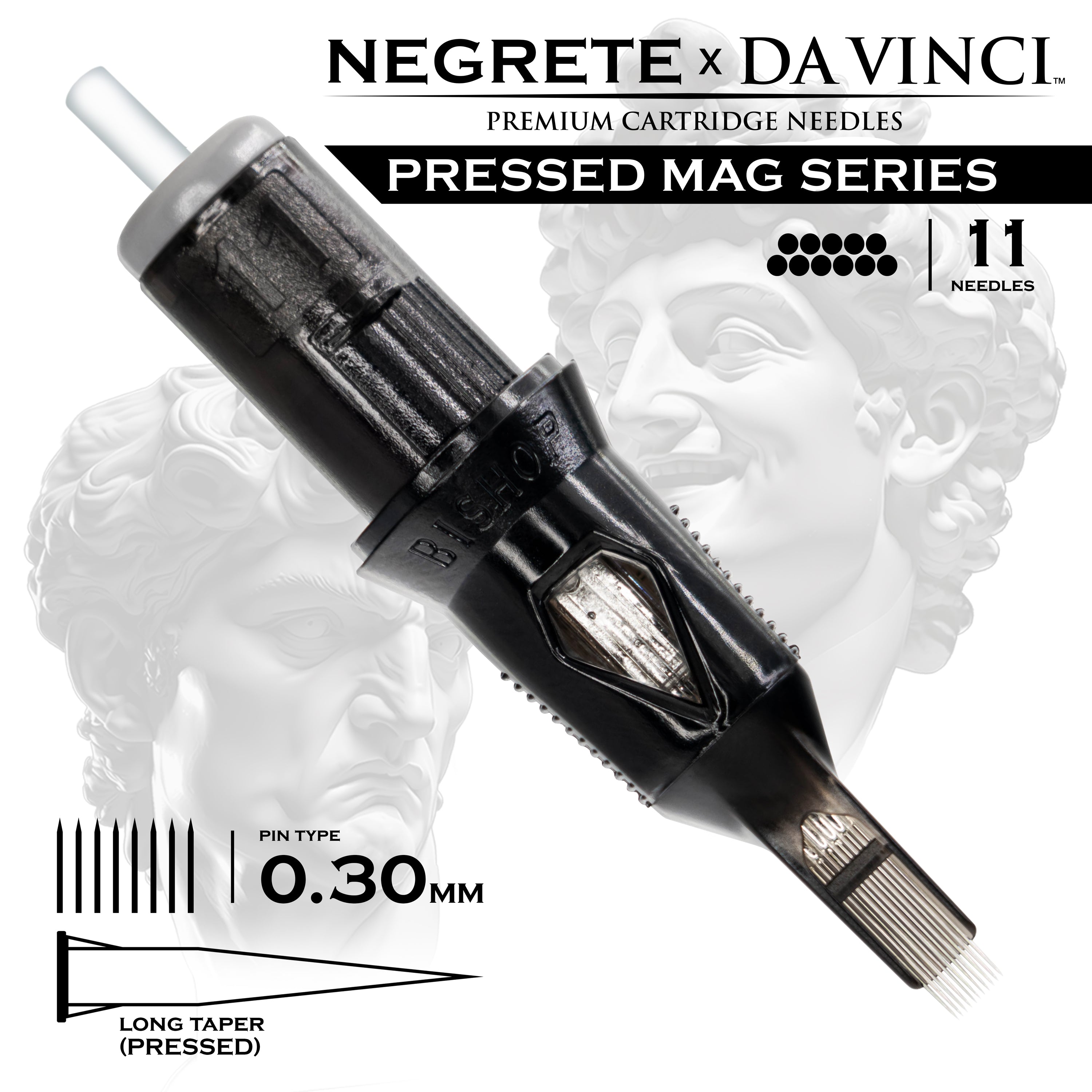 Bishop Da Vinci V2 Cartridges - Freddy Negrete Pressed Magnum