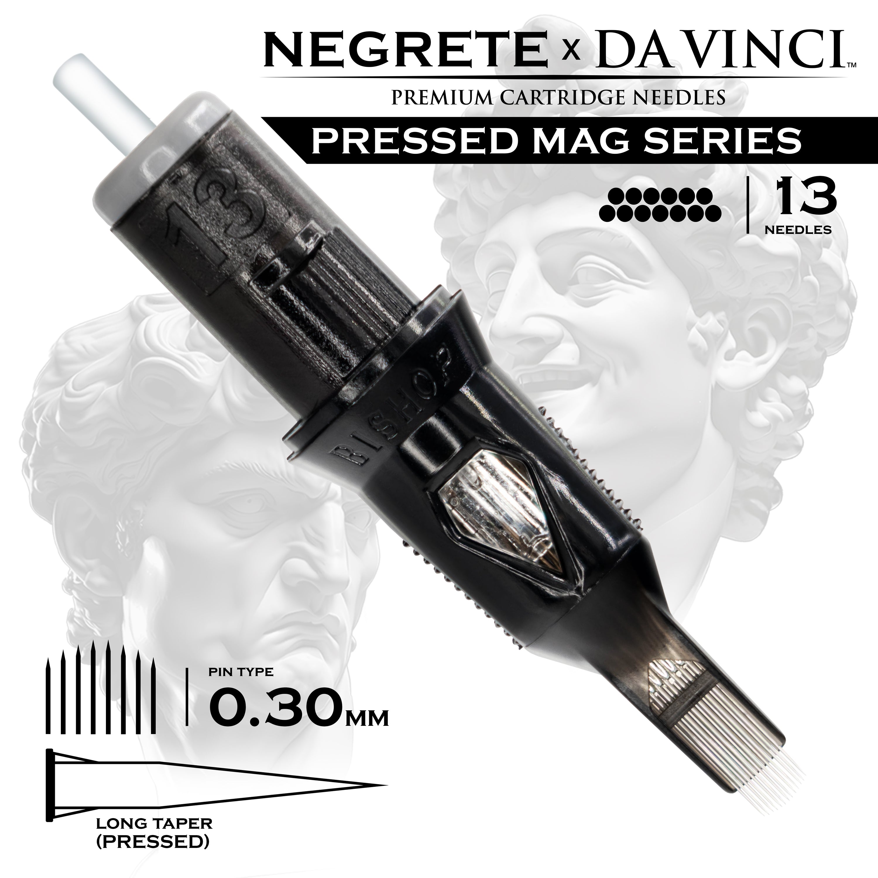 Bishop Da Vinci V2 Cartridges - Freddy Negrete Pressed Magnum