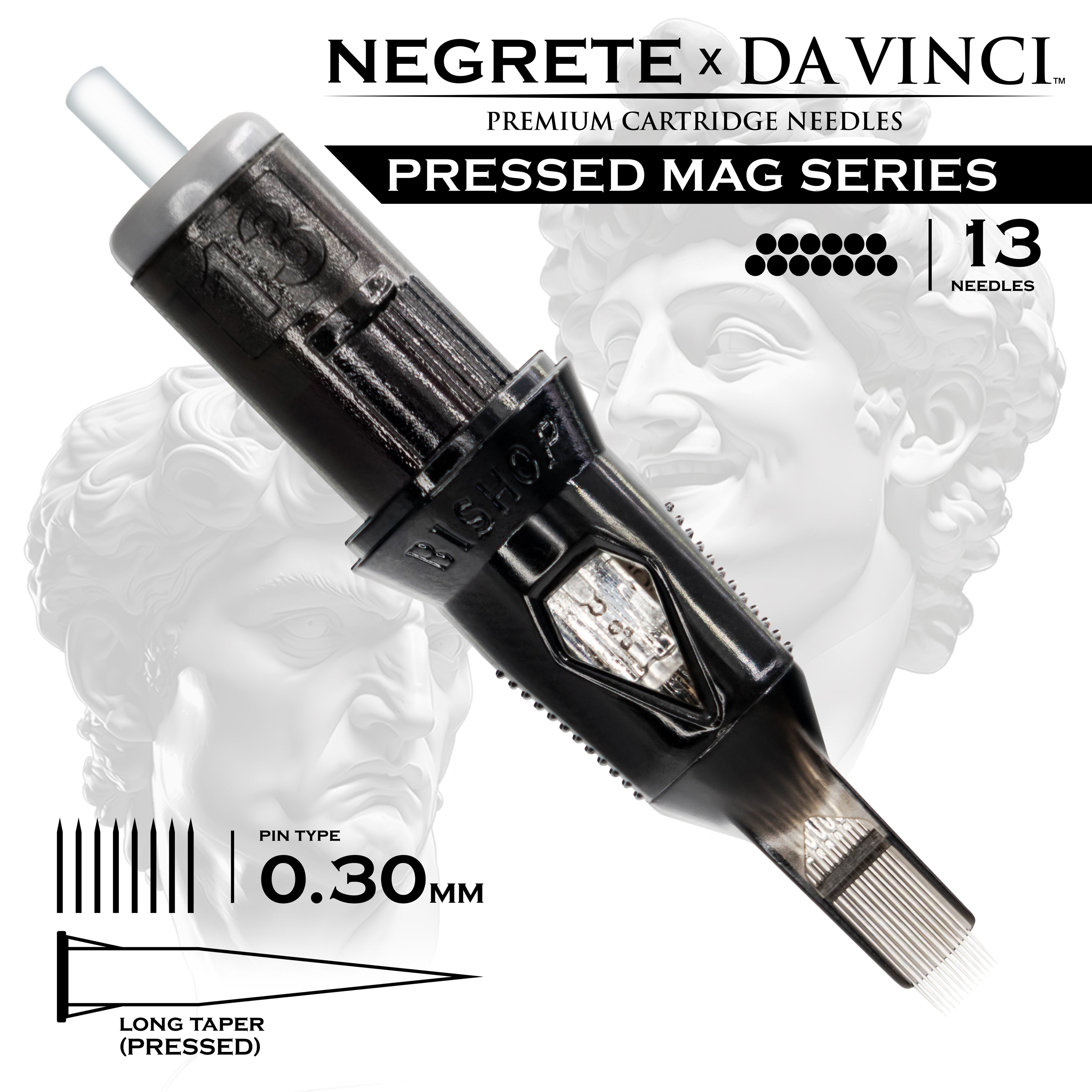 Bishop Da Vinci V2 Cartridges - Freddy Negrete Pressed Magnum