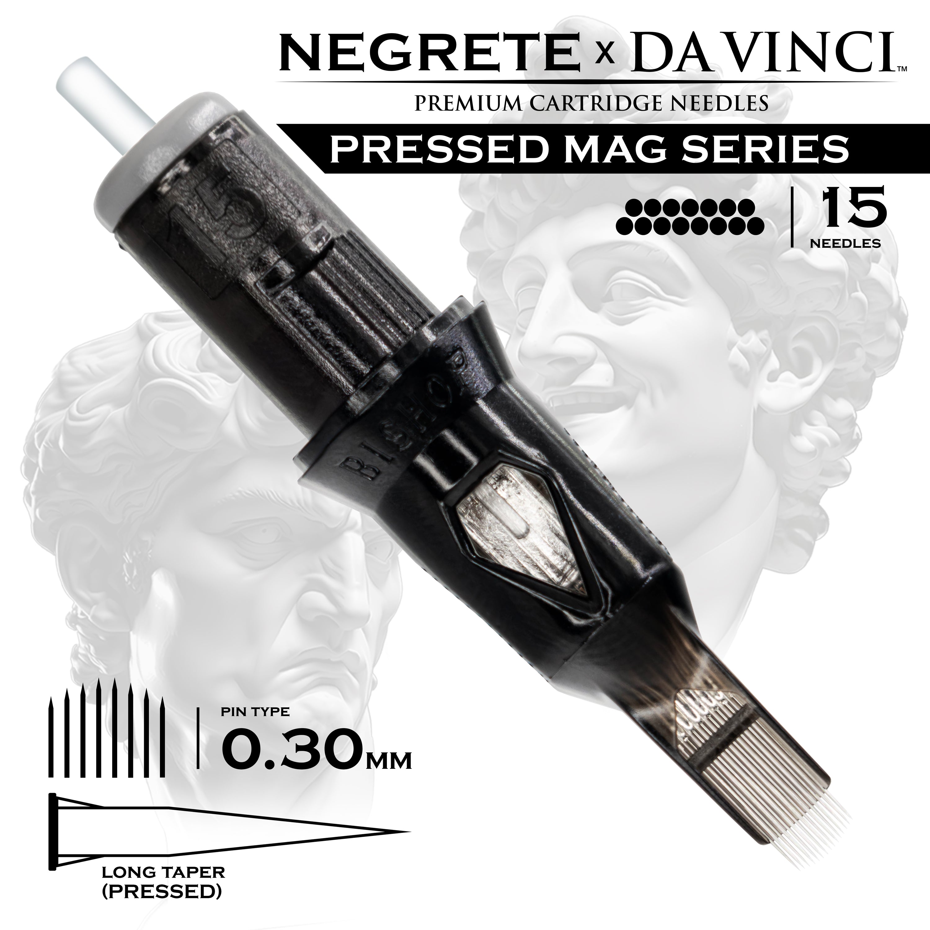 Bishop Da Vinci V2 Cartridges - Freddy Negrete Pressed Magnum