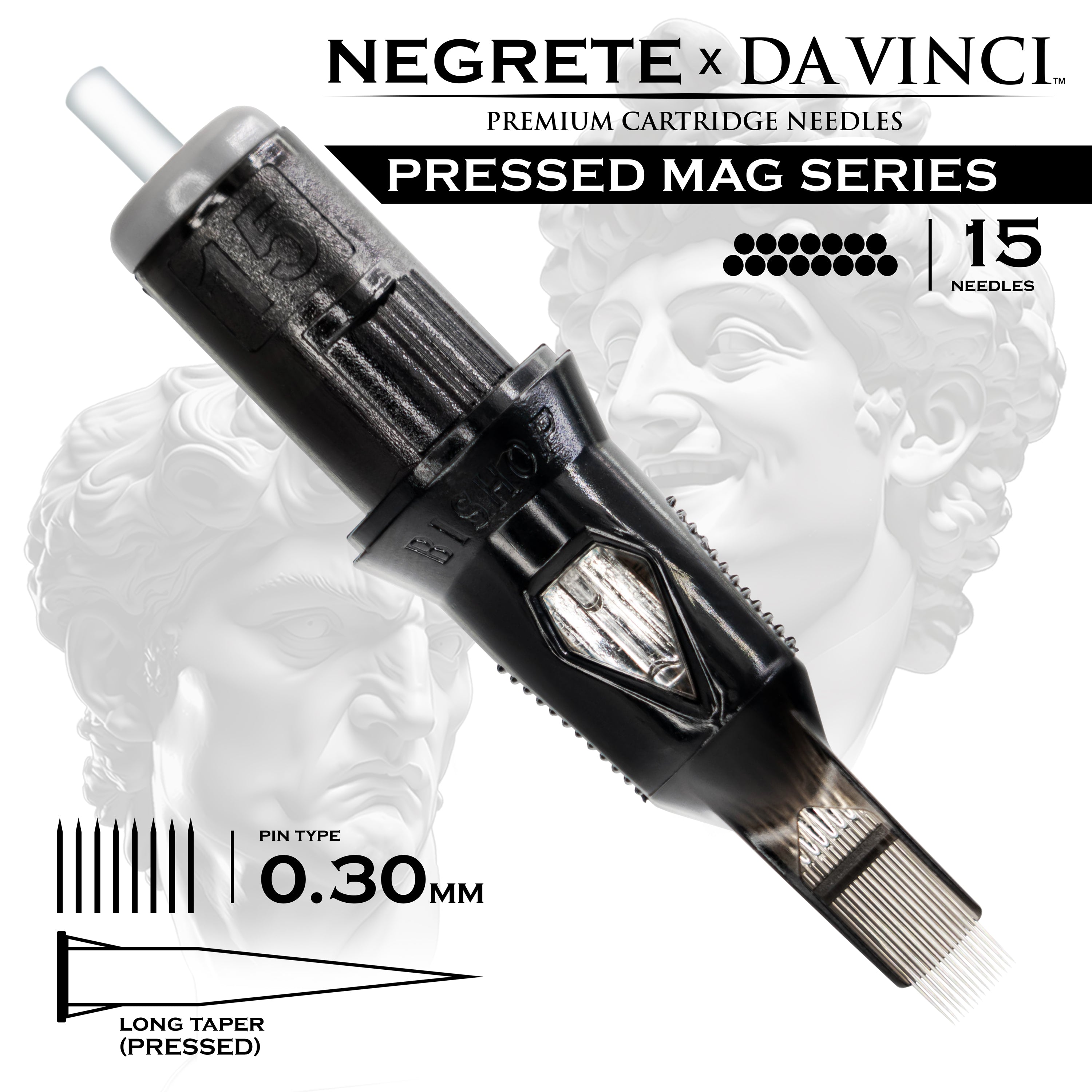 Bishop Da Vinci V2 Cartridges - Freddy Negrete Pressed Magnum