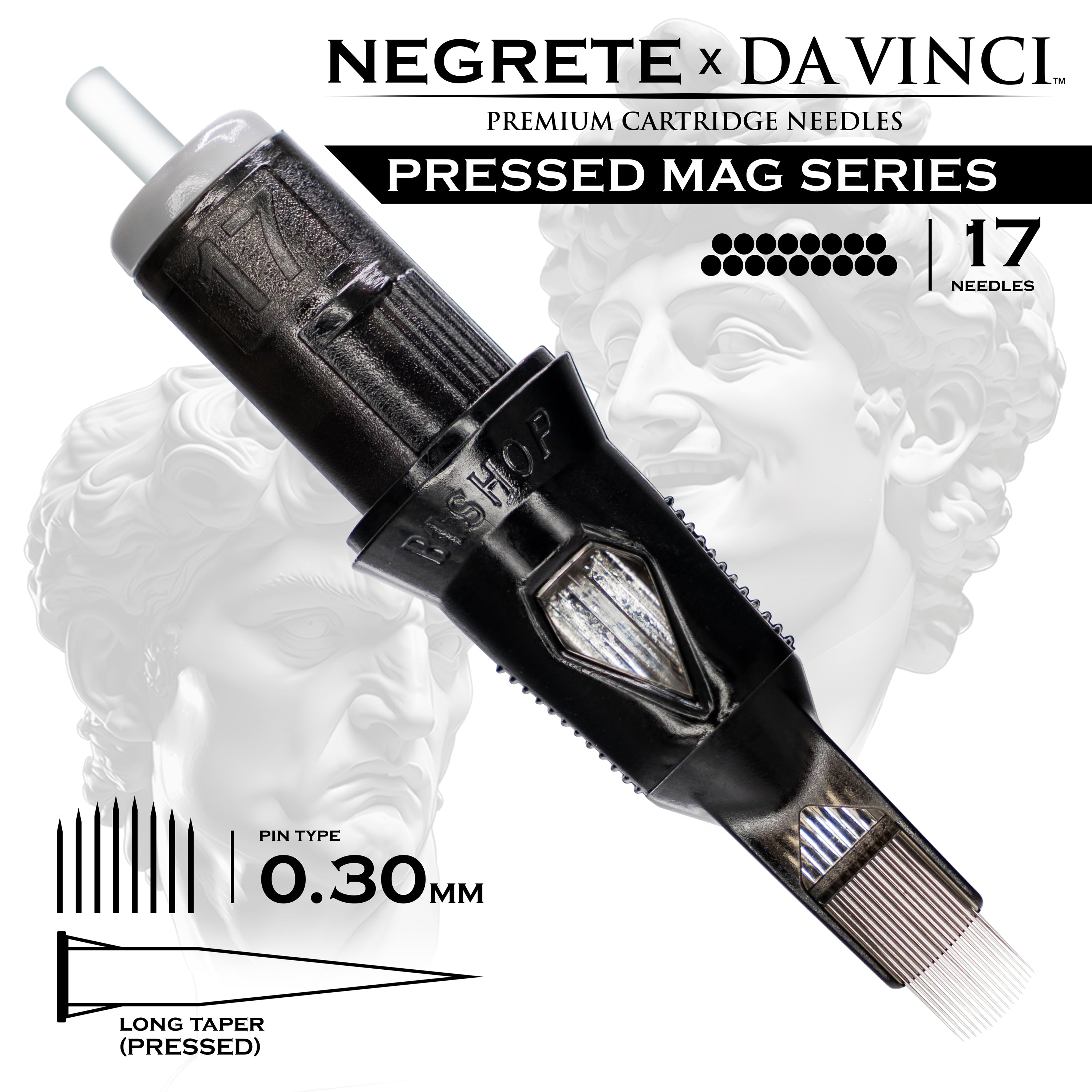 Bishop Da Vinci V2 Cartridges - Freddy Negrete Pressed Magnum