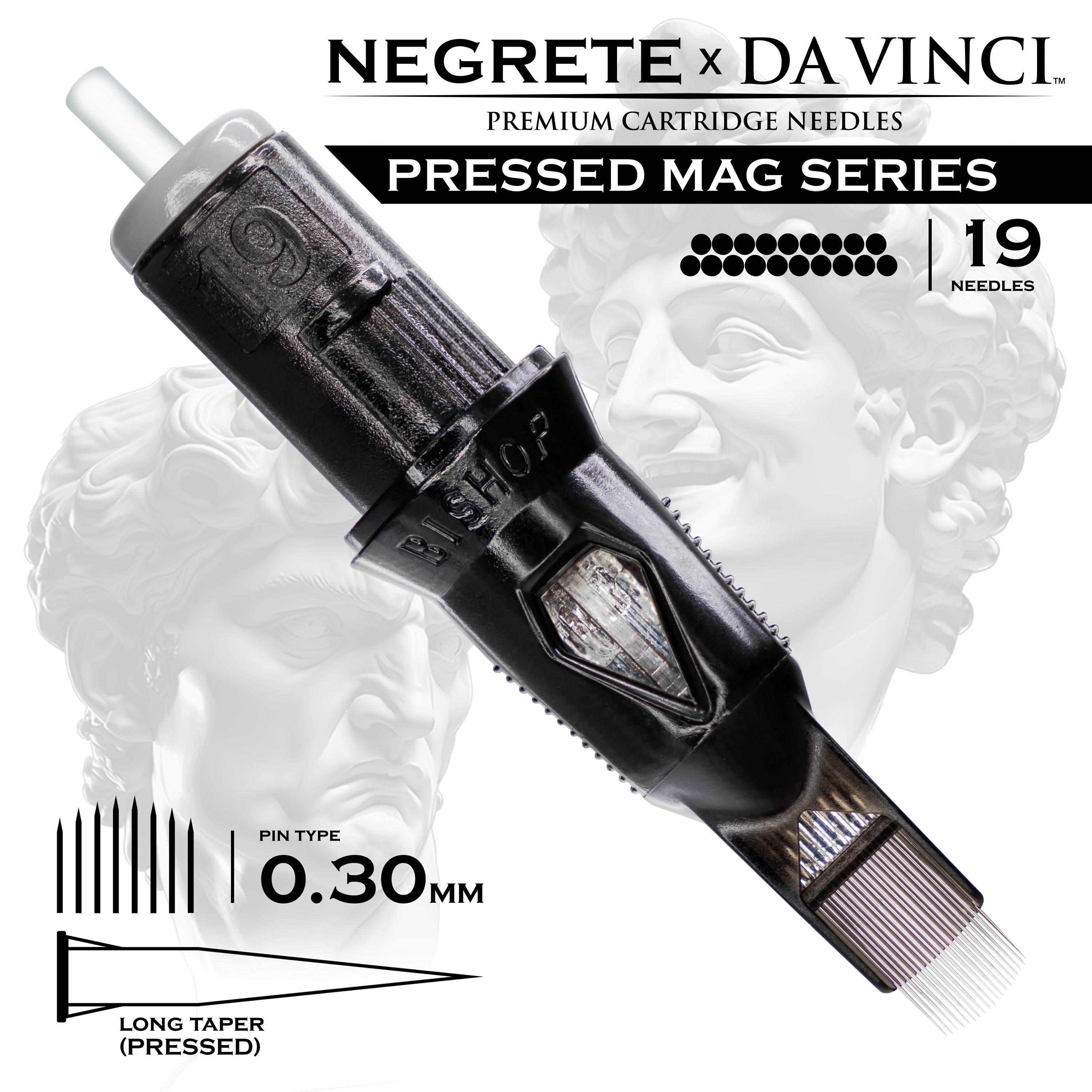 Bishop Da Vinci V2 Cartridges - Freddy Negrete Pressed Magnum