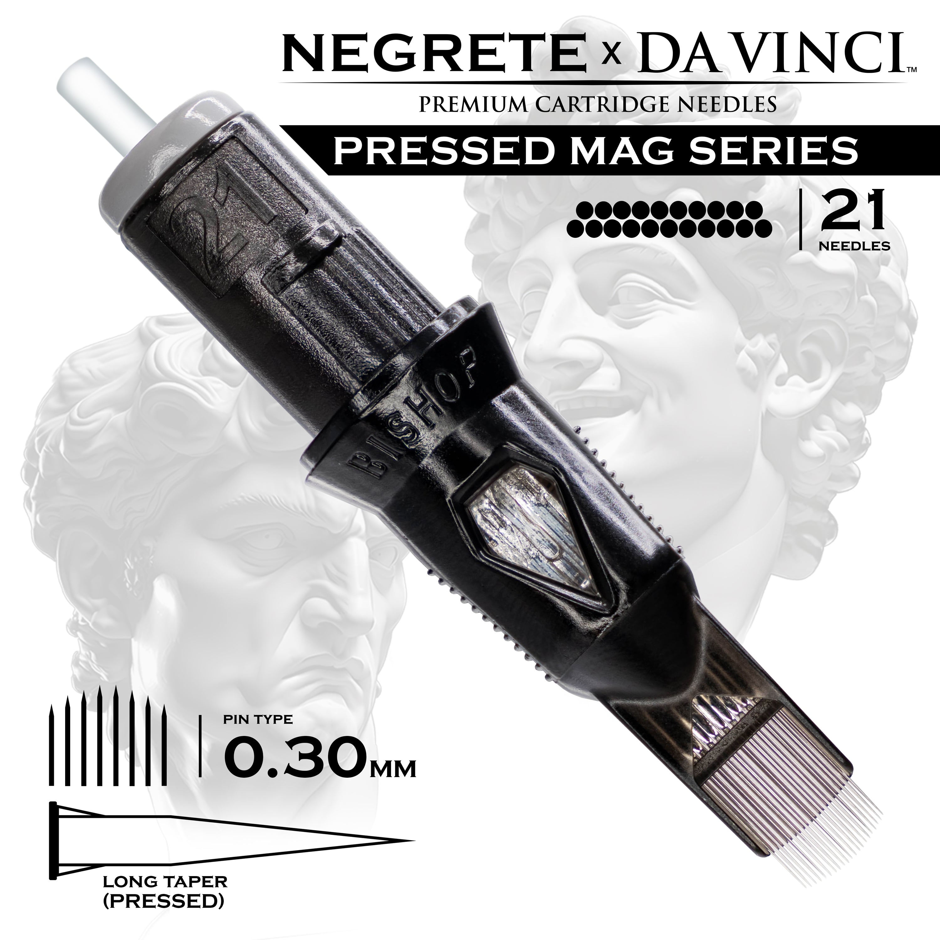 Bishop Da Vinci V2 Cartridges - Freddy Negrete Pressed Magnum