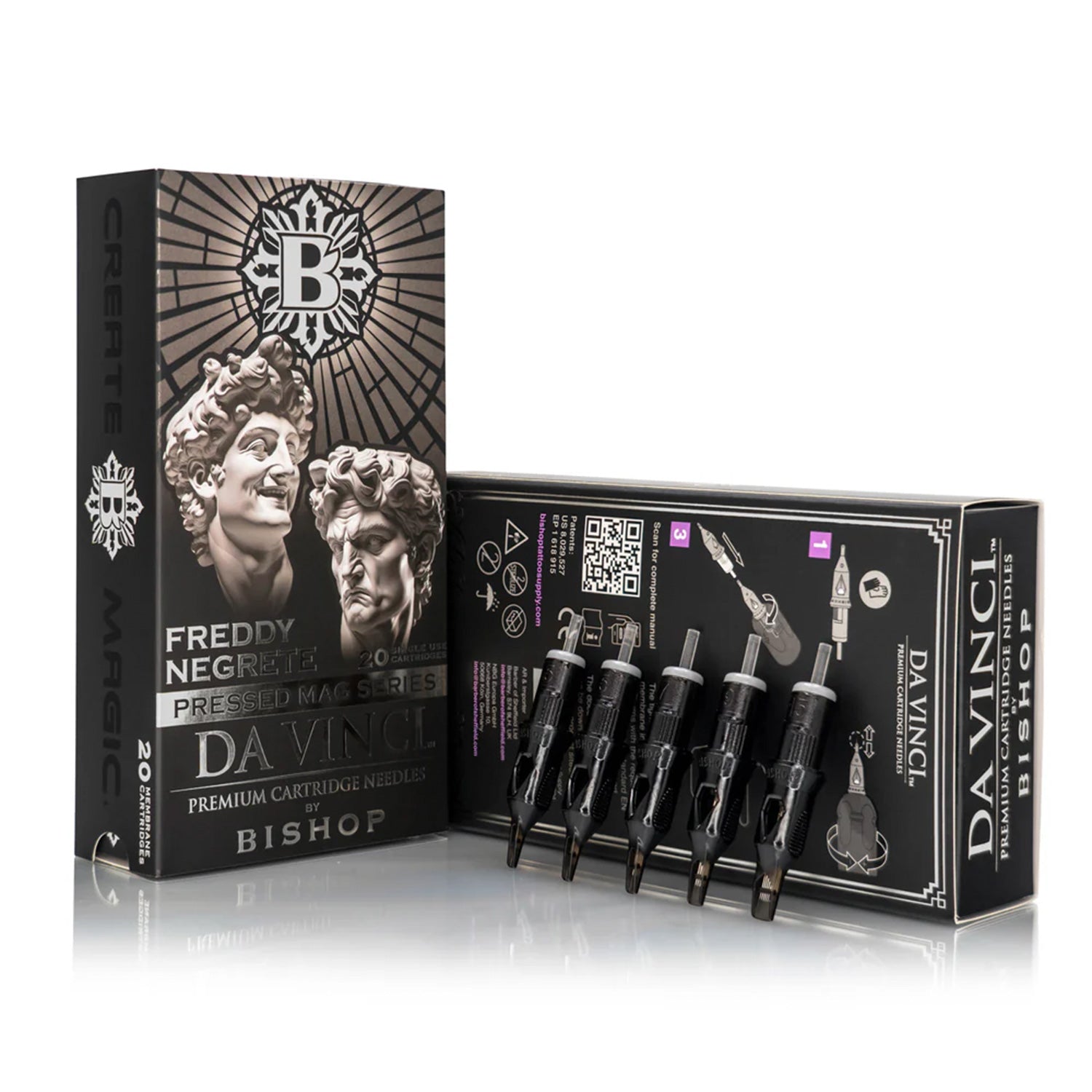 Bishop Da Vinci V2 Cartridges - Freddy Negrete Pressed Magnum