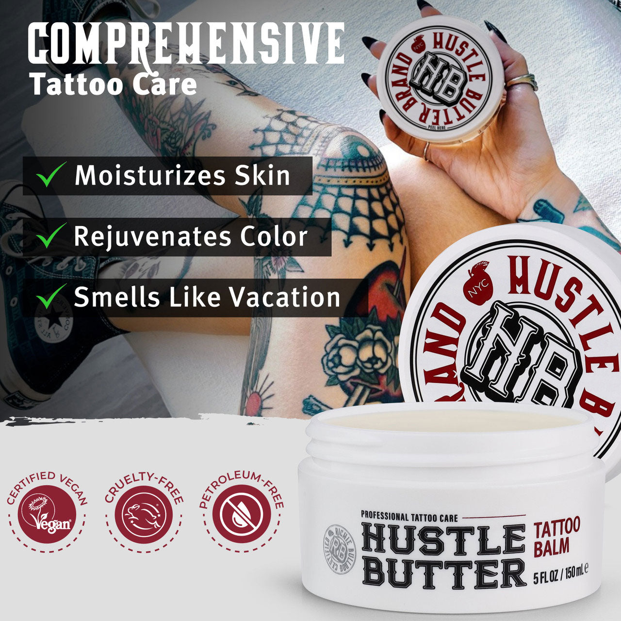 Hustle Butter Deluxe Tattoo Ointment - TATSoul Supply