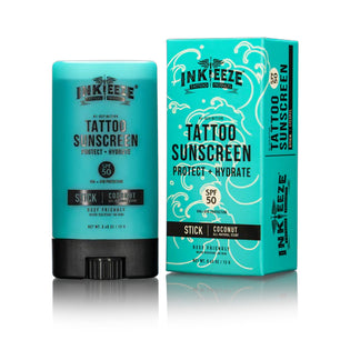 Inkeeze Ink Shield Sunscreen Stick SPF 50 - 0.5oz