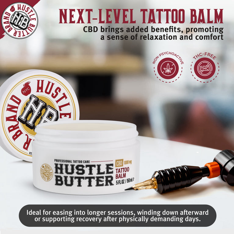 Hustle Butter CBD Tattoo Balm 5oz
