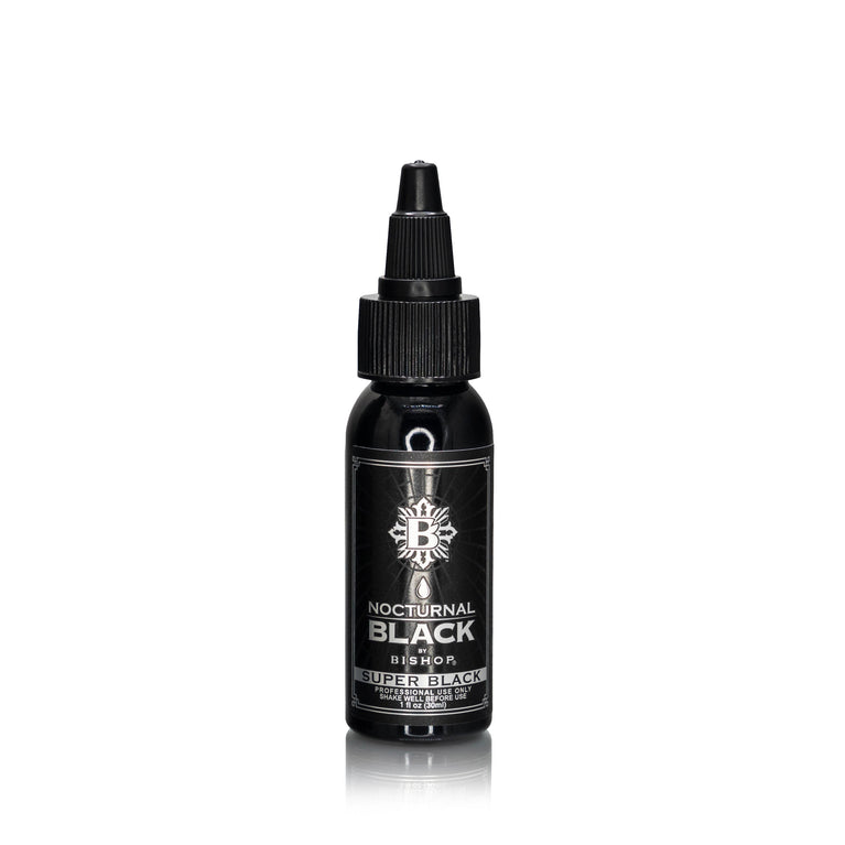 Nocturnal Super Black by Bishop | Ultra-Dark Tattoo Ink