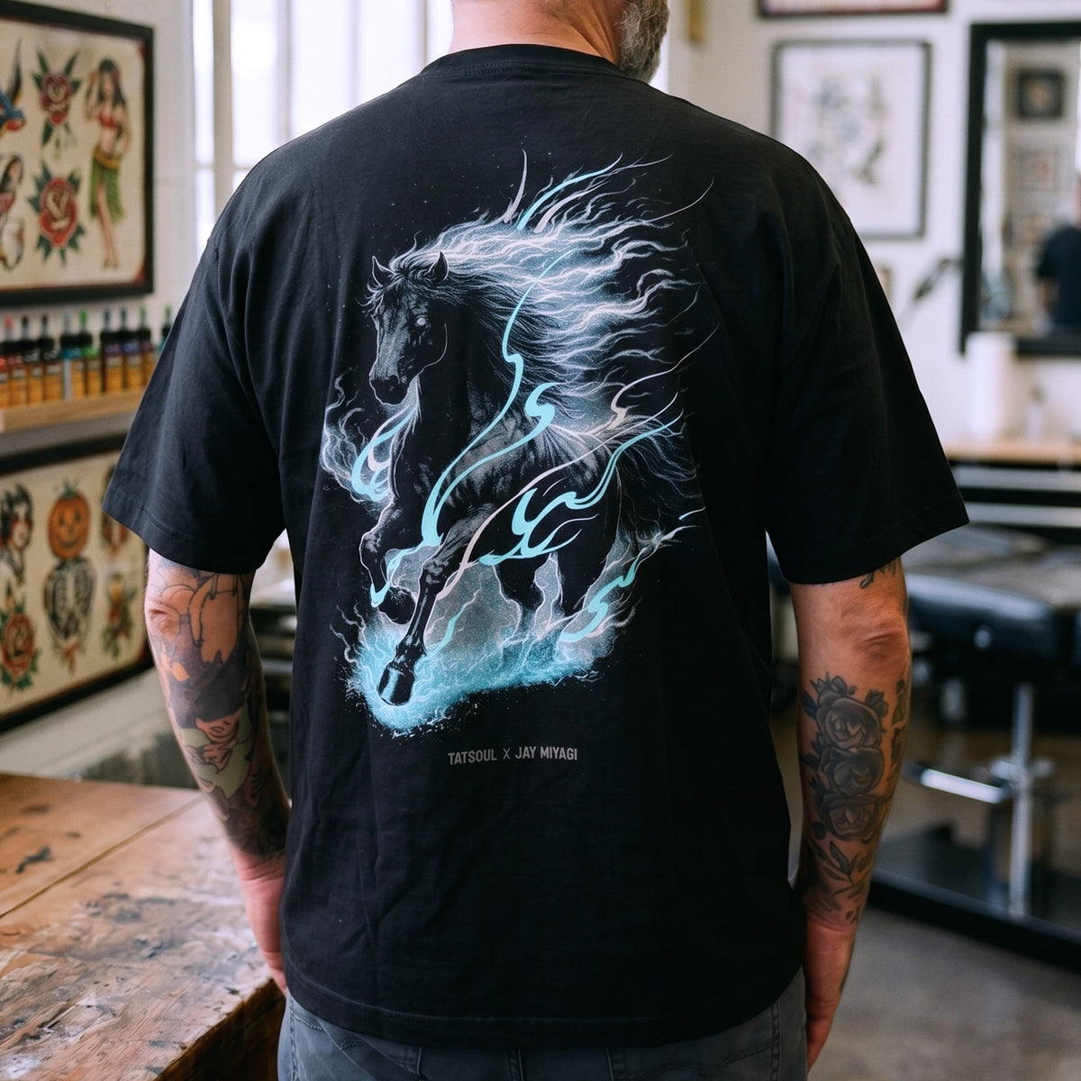 TATSoul Year of the Horse T-Shirt Limited Edition Design by Jay Miyagi