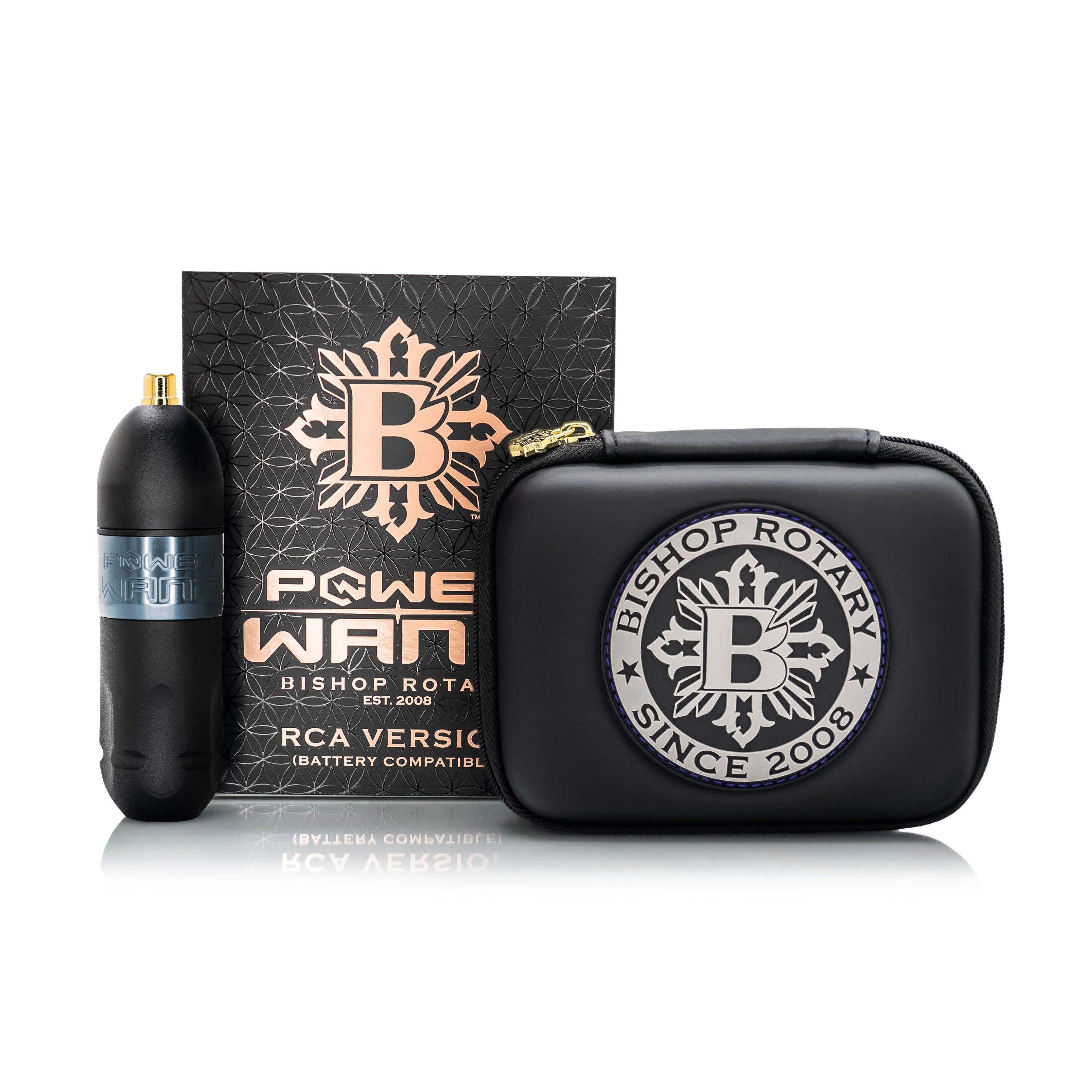 Bishop Power Wand Tattoo Machine with RCA Snap Back