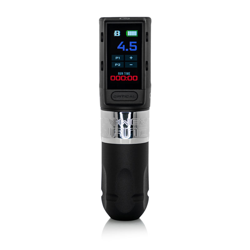 Bishop Stainless Steel Power Wand with Advanced Battery Full Set - Packer