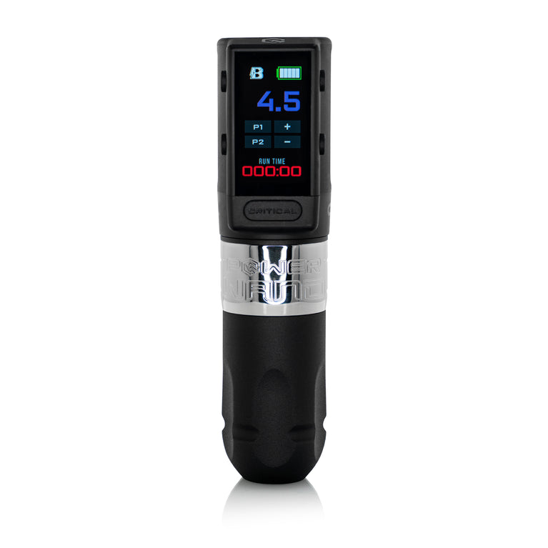 Bishop Power Wand Full Set Stainless Steel Packer Tattoo Machine