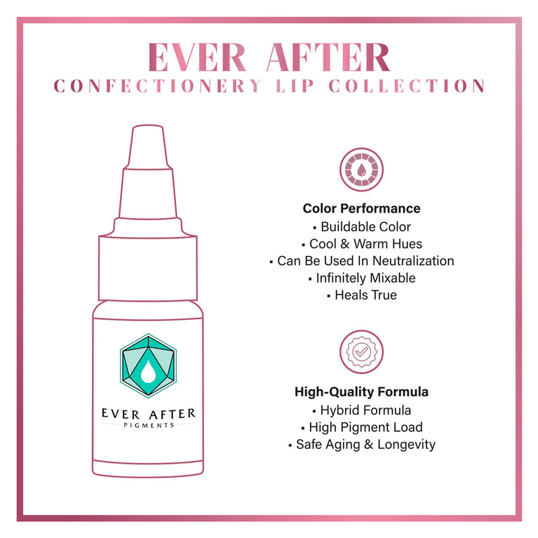 Ever After Pigments Confectionary Lip  Collection by Tess Marti (0.5oz - 8 pcs)
