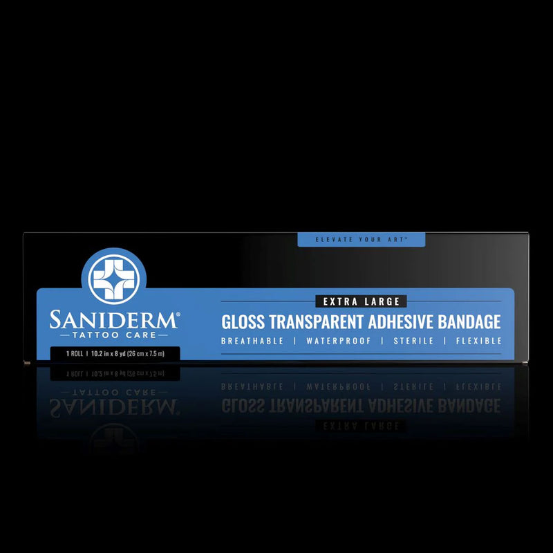 Saniderm Tattoo Gloss Transparent Adhesive Bandage - Rolls