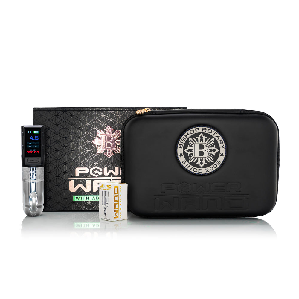 Bishop Power Wand Full Set Stainless Steel Packer Tattoo Machine