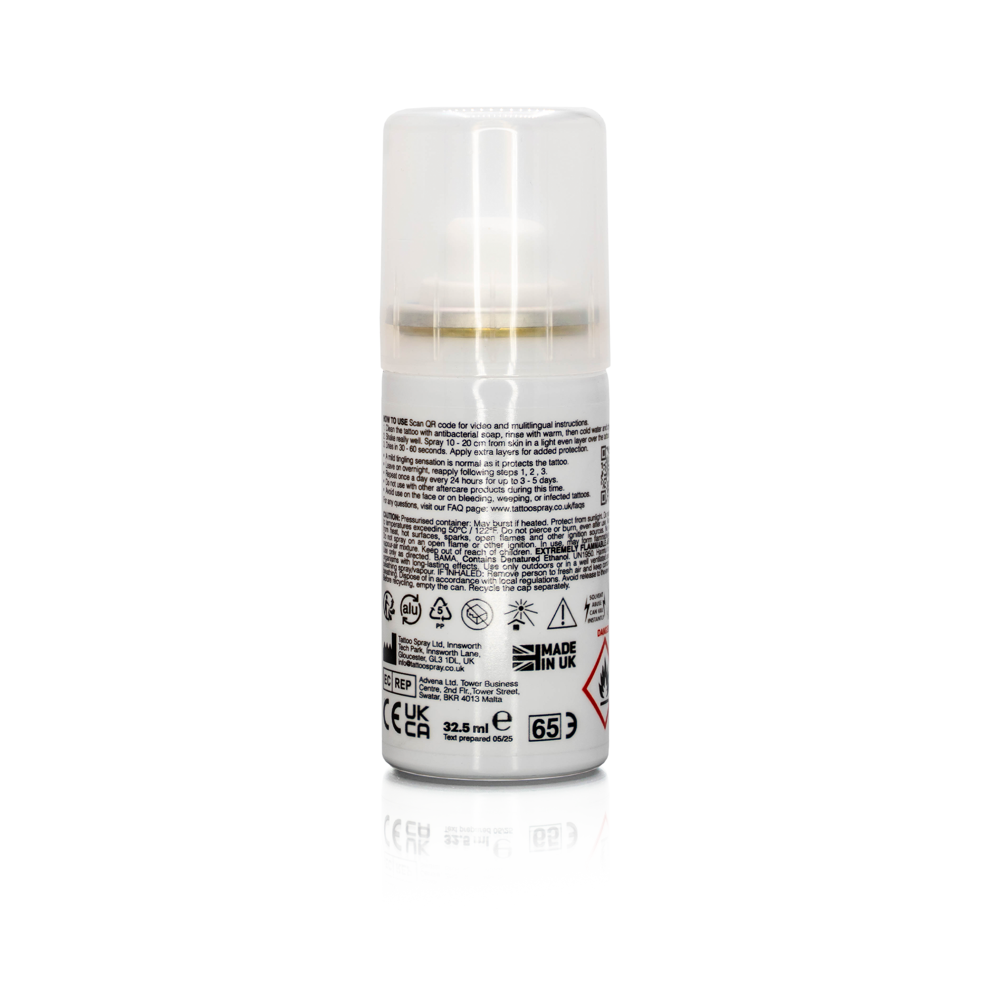 Tattoo Spray x Inkeeze