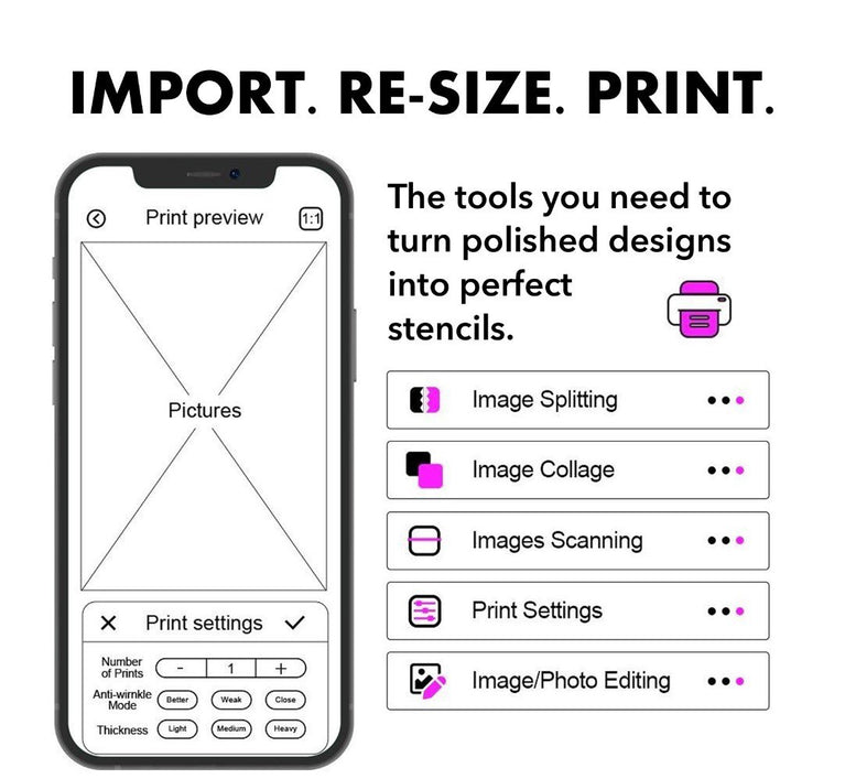 OZER X Wireless Printer