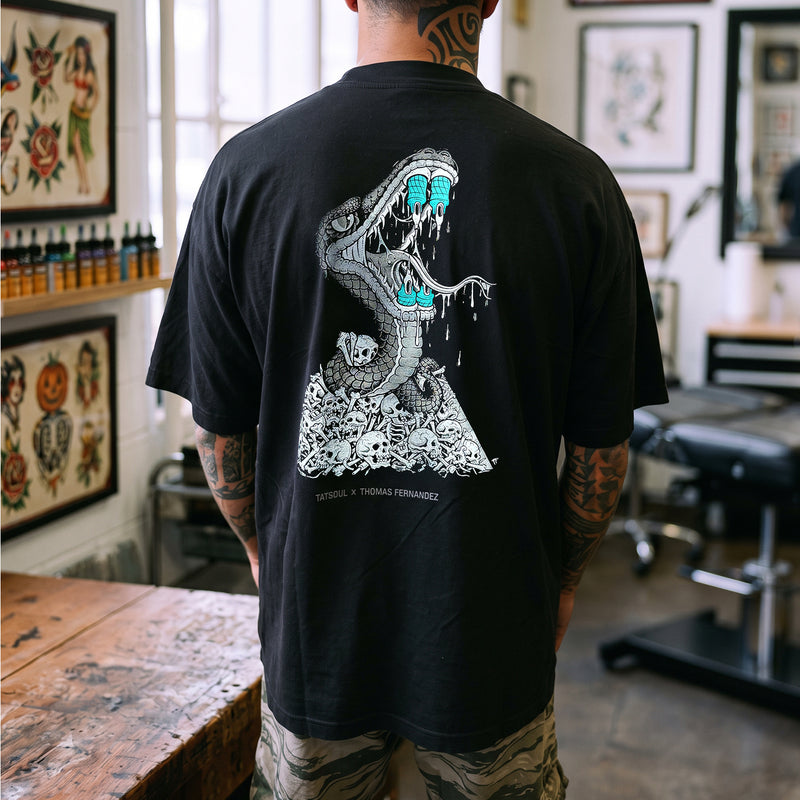 TATSoul X Thomas Fernandez Snake T-Shirt